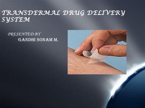 Transdermal Drug Delivery Systems