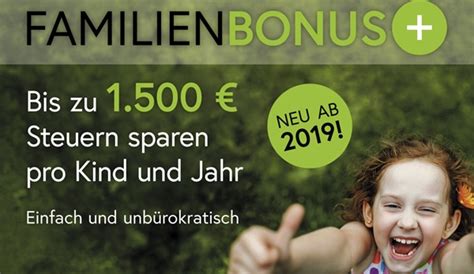 Familienbonus Plus Fcg Post