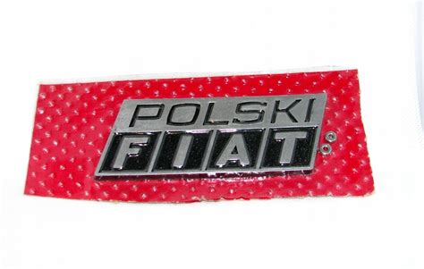 Emblemat Znaczek Polski Fiat 126p 126 9273934354 Oficjalne Archiwum