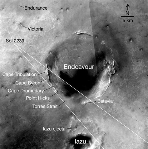 Opportunity Amid Mars Craters - NASA Science