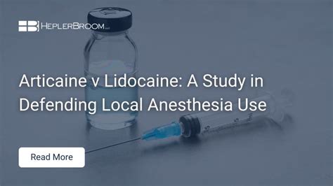 HeplerBroom LLC on LinkedIn: Articaine vs Lidocaine in Dental Procedures