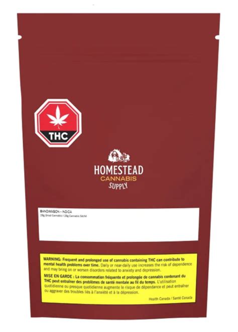 Buy Homestead Bandwagon Indica Online Arcannabis