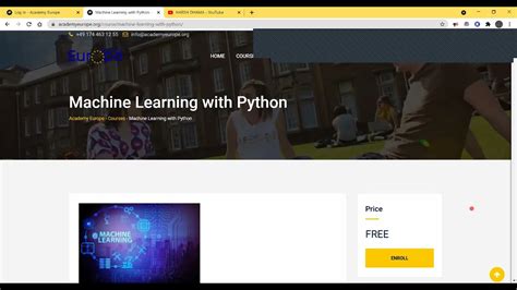 Machine Learning With Python Certification Course Free Certificate Of