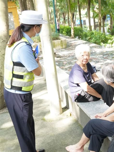 【文明创建进行时】台山交警持续针对老年人交通安全开展精准宣传