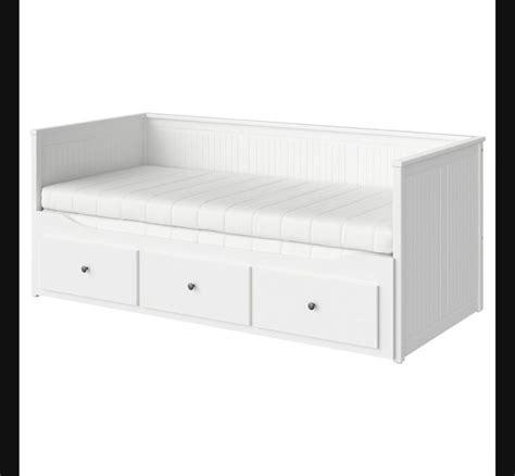 Ikea Bett Hemnes Tagesbettgestell Mit 3 Schubladen Weiss Kaufen Auf