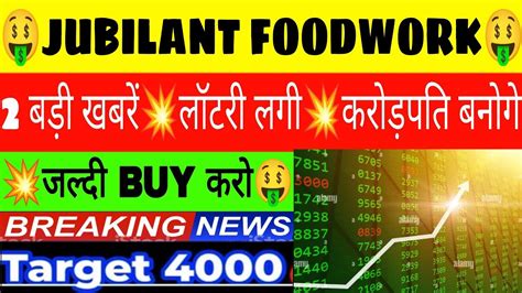 Jubilant Foodwork Share Latest News•jubilant Foodwork Stock Analysis