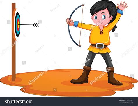 9,416 Archery cartoon Images, Stock Photos & Vectors | Shutterstock