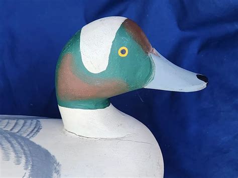 Vtg 1970s R Madison Mitchell Capy Harry Jobes Bufflehead Wooden Duck