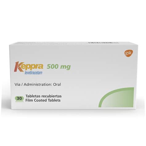 Keppra Levetiracetam Mg Glaxosmithkline X Tabletas Recubiertas