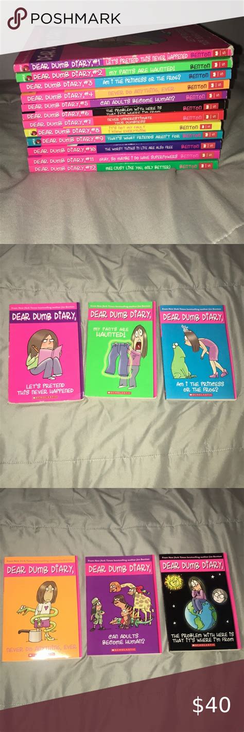 Dear Dumb Diary book series set of 12 | Diary book, Book series, Dumb ...