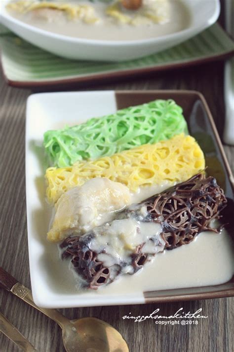 ROTI JALA 3 MUSIM KUAH DURIAN Yang Sedap Singgahsana Kitchen