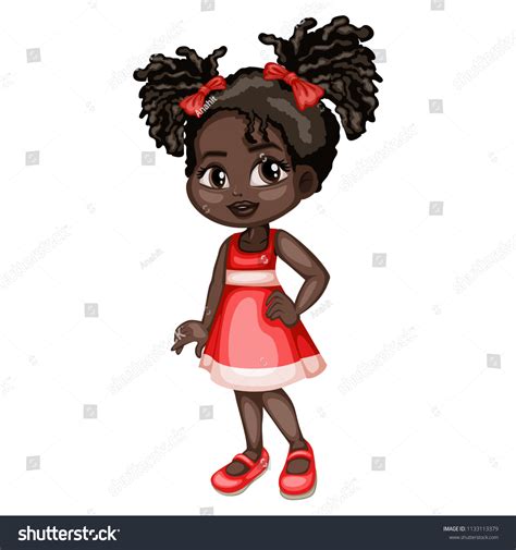 African American Girl Clipart