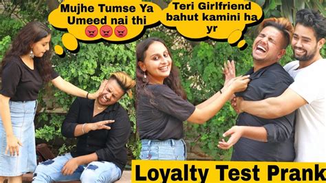 Loyalty Test Prank On My Friend Girlfriend Gone Extremely Emotional Ajay Dhingra Youtube