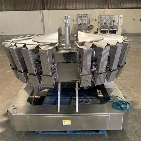 Stainless Steel Multihead Weigher 300 Kg Platform Size 1500 1500 Mm