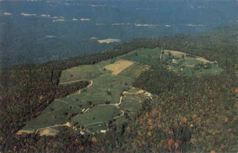 Aerial View Hensley Settlement Cumberland Gap National Historical Park