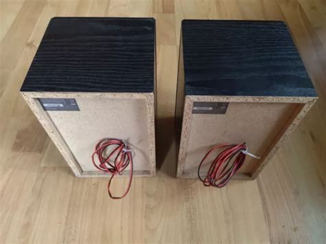 Panasonic Sb Pm Compact Speaker Boxes W Ohm Picclick Uk