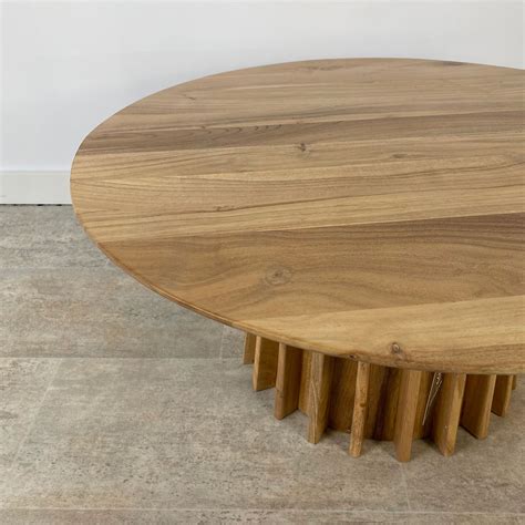 Mesa Centro Madera Acacia MARKS Karol Dekora