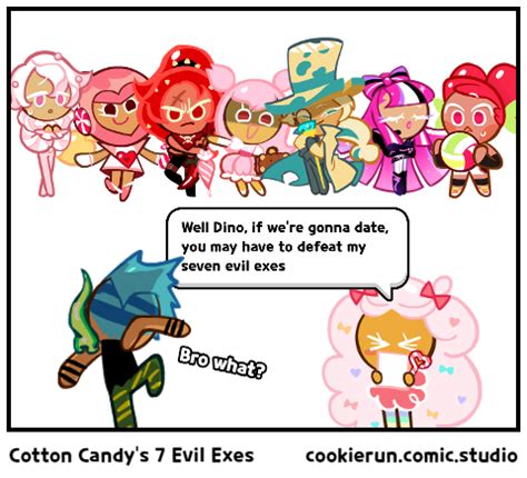 Cotton Candy's 7 Evil Exes - Comic Studio