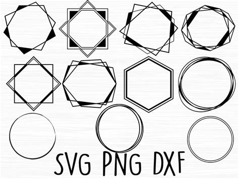 the svg png dxf files are ready to be used for cutting