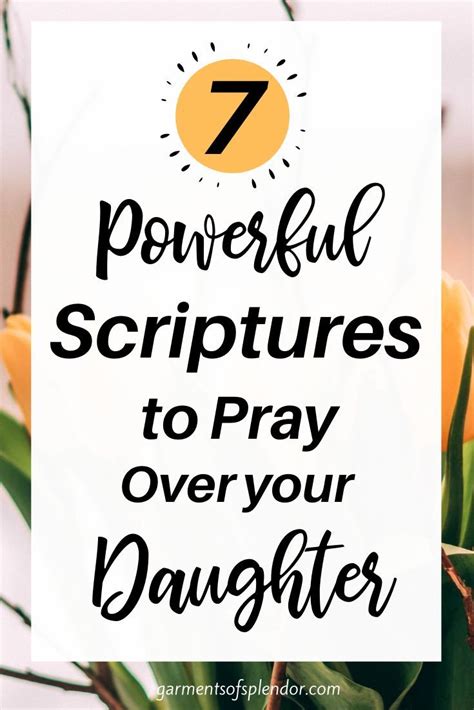 Bible Verse For Daughter Prayers For My Daughter Daughter Quotes