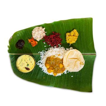 Banana Leafs Hd Transparent, Onam Simple Sadhya Served In Banana Leaf ...