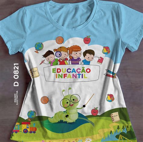 Baby Look Fem Educa O Infantil Elo Produtos Especiais