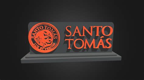 Logo sto tomas con base completa - 3D model by retamalpinosergio ...