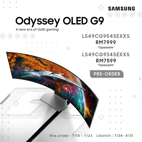 Samsung Odyssey Oled G G Sc G Sc Dqhd Oled Hz