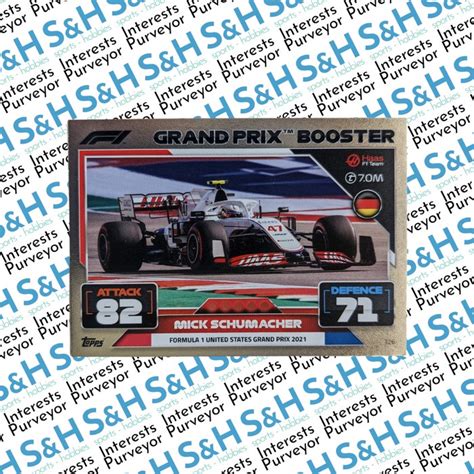 Jual Kartu Turbo Attax Gpb Haas Schumacher F Formula