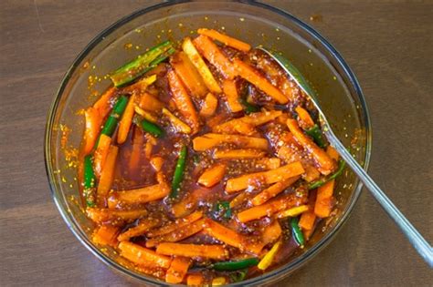 Carrot Pickle Recipe Indian Gajar Ka Achar Spice Up The Curry