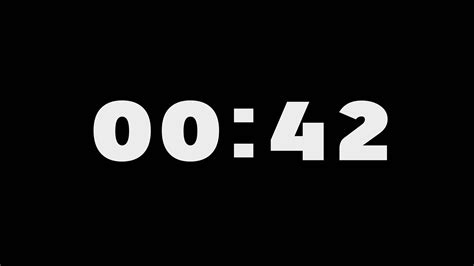 45 seconds countdown timer, countdown timer 45 second Free video 26601479 Stock Video at Vecteezy