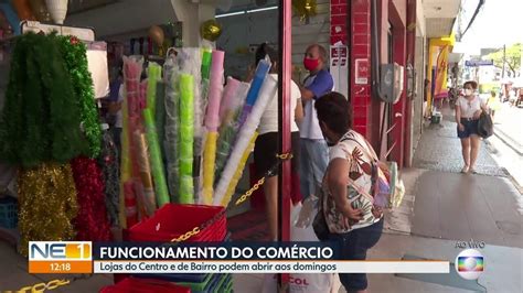 Comércio do centro do Recife e de bairros podem abrir aos domingos