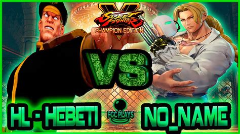 Sfv Ce Hl Hebeti M Bison Vs No Name Vega Ranked Set Street