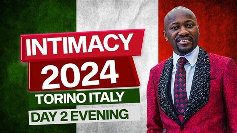 Intimacy 2024 TORINO ITALY Apostle Johnson Suleman Fire