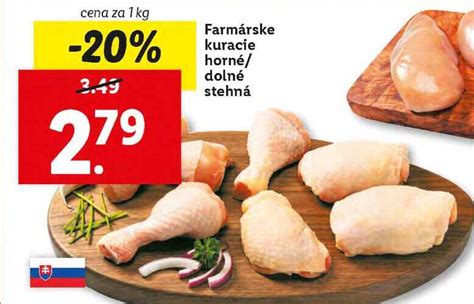 Kuracie stehná XXL 1 kg v akcii Zlacnene sk