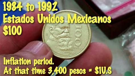 Extremely Rare Coin Estados Unidos Mexicanos