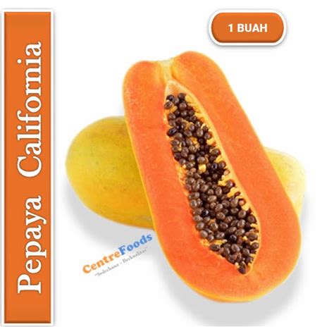 Jual Buah Pepaya California Buah Harga Per Pcs Shopee Indonesia