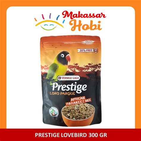 Jual Prestige Lovebird Pakan Makanan Burung Milet Loro Parque Versele