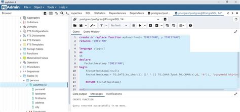 How To Create A Function In Postgresql Using Pgadmin 4 BlogsHub