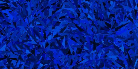 Dark BLUE pattern with polygonal style. 44010182 Vector Art at Vecteezy