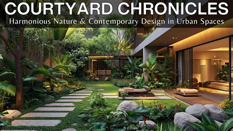 Courtyard Chronicles Exploring Harmonious Symphony Of Nature