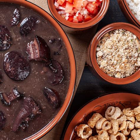 Plato T Pico Brasile O Llamado Feijoada Elaborado Con Frijoles Negros