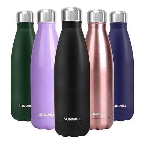 Buy Sunwill Water Bottle Insulated Stainless Steel Sports Bottle Ml