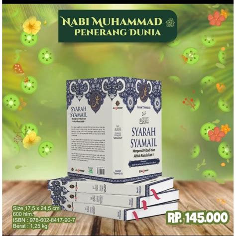 Jual BUKU SYARAH SYAMAIL MUHAMMADIYAH MENGENAL PRIBADI DAN AKHLAL