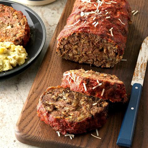 Italian Mushroom Meat Loaf Recipe How To Make It