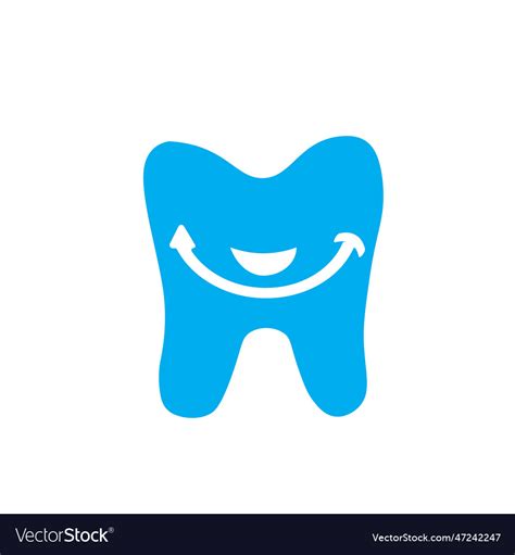 Smile dental logo Royalty Free Vector Image - VectorStock