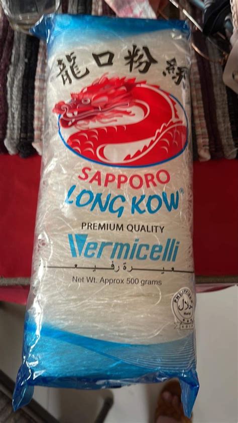 Long Kow Vermicelli Sotanghon Kg Sapporo Food Drinks Rice