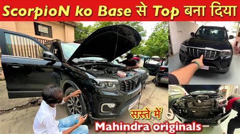 Scorpion Base To Top Modifications Mahindra Scorpion Z To Z At Cheap