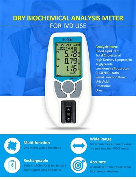 LYUSN Dry Biochemical Analyzer Machine Clinical Biochemistry Analyzer