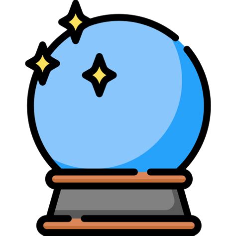 Crystal Ball Special Lineal Color Icon